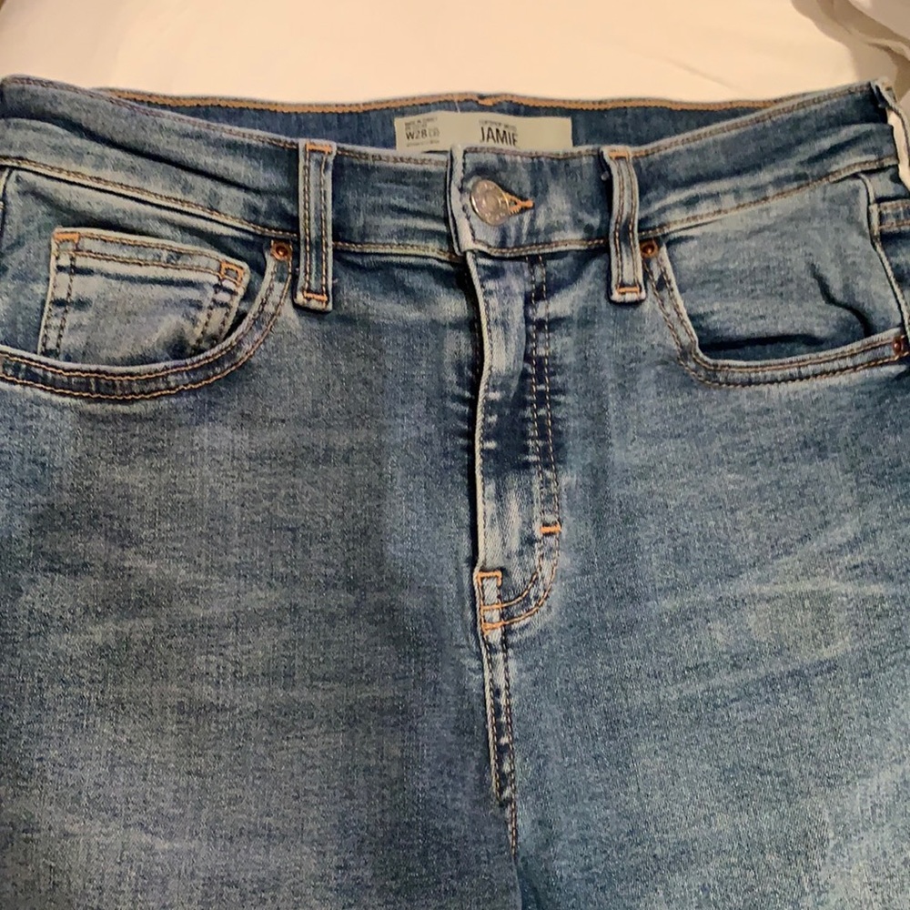 TOPSHOP moto Jaimie jeans